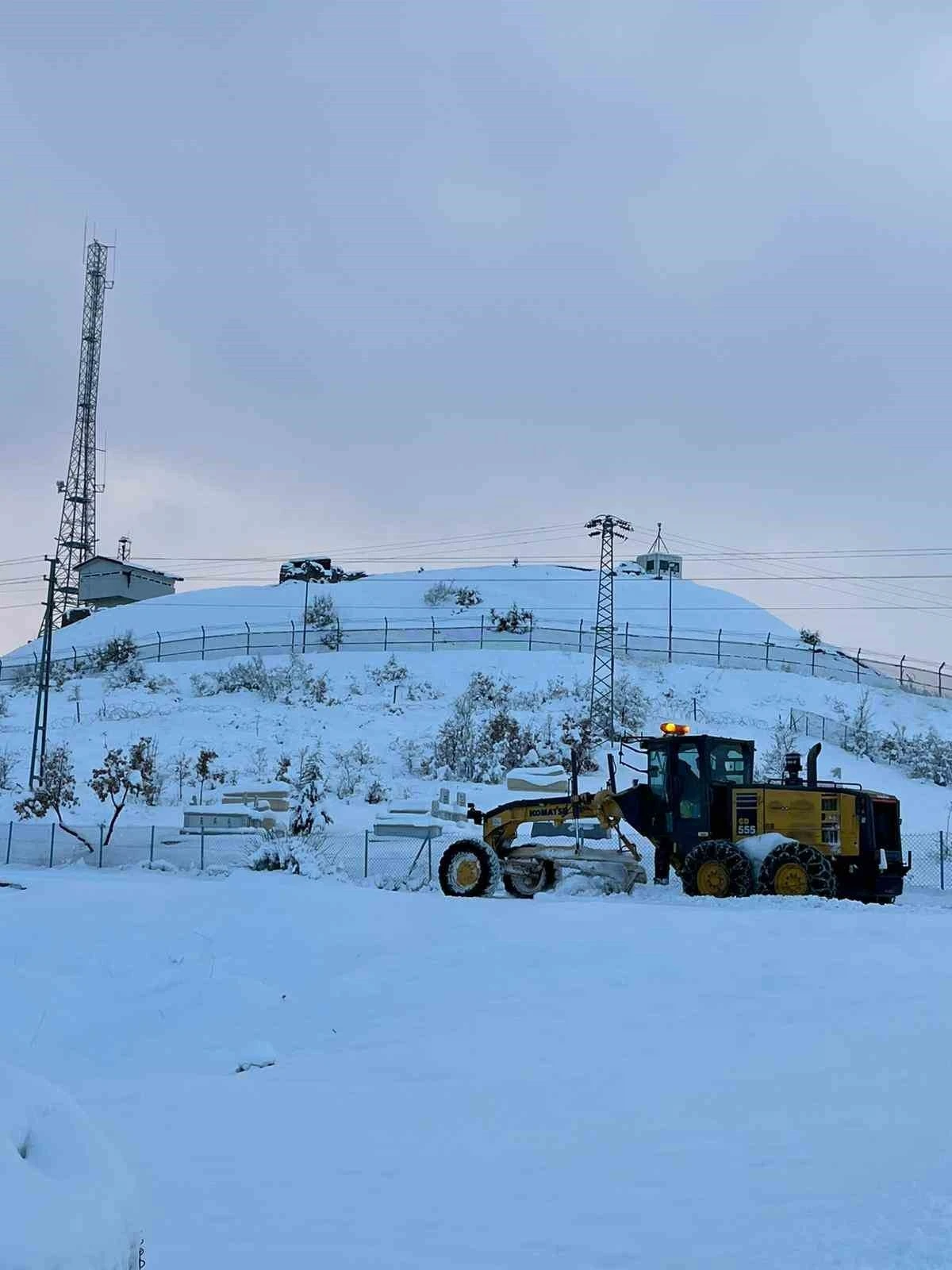 Elazığ&rsquo;da 546 k&ouml;y yolunun 536&rsquo;sı kapalı
