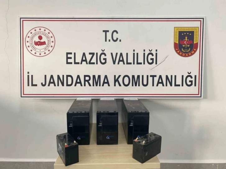 Elazığ&rsquo;da asans&ouml;rlerin g&uuml;&ccedil; kaynağını &ccedil;alan zanlı yakalandı
