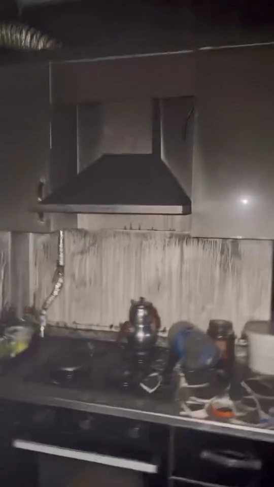 Elazığ&rsquo;da ev yangını
