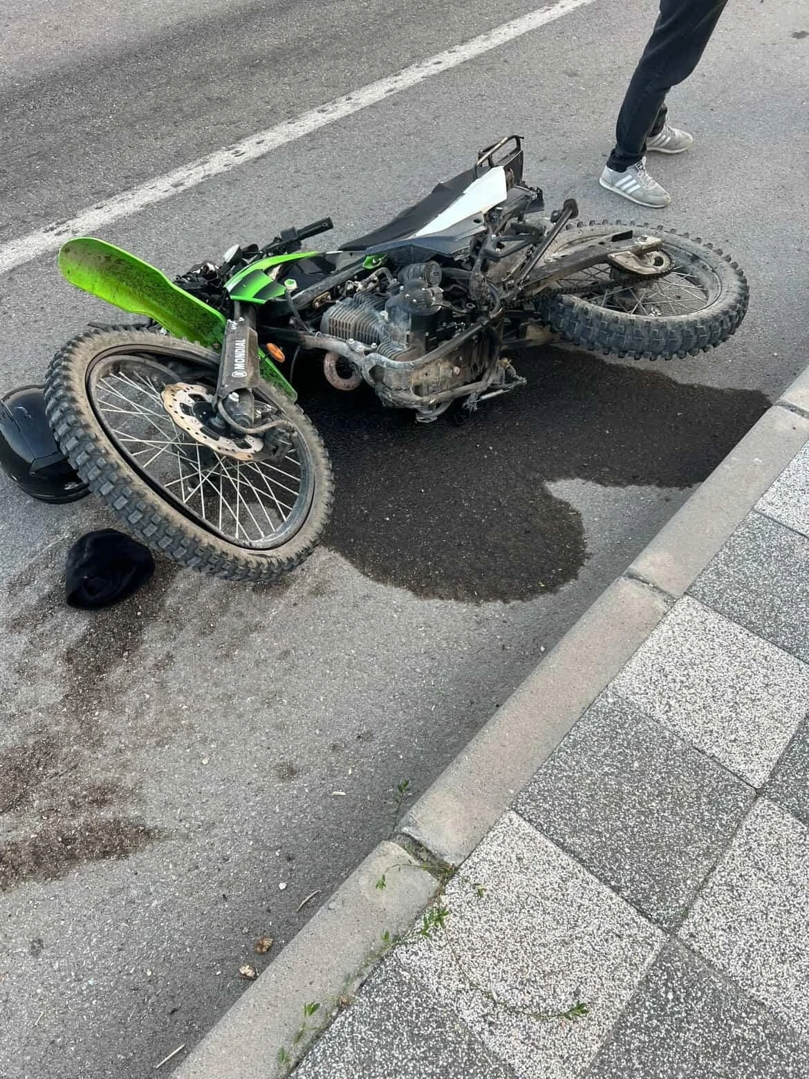 Elazığ’da hafif ticari araç ile motosiklet çarpıştı: 1 yaralı
