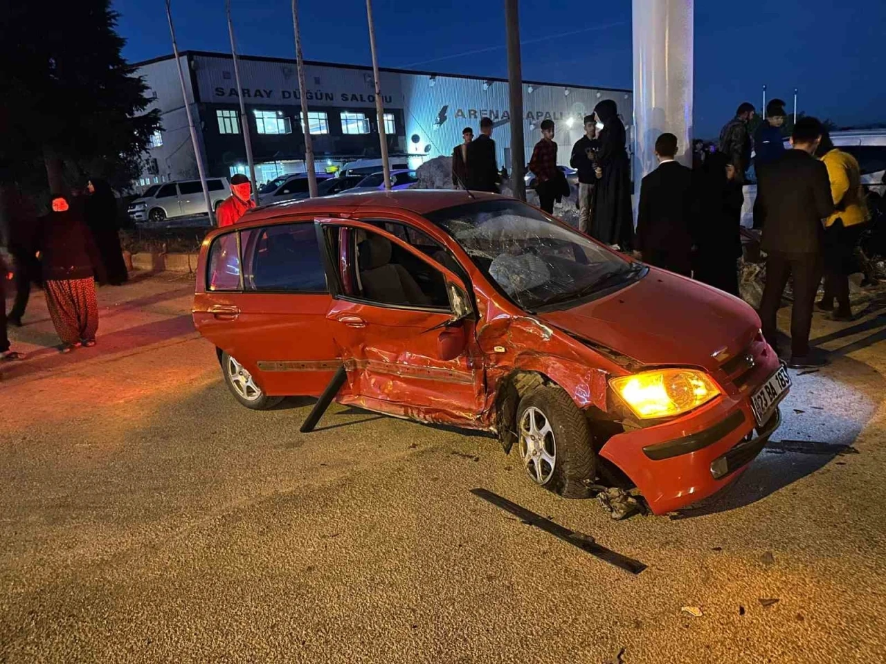 Elazığ’da iki otomobil çarpıştı: 5 yaralı