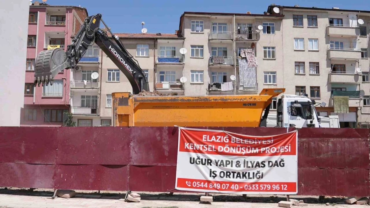 Elazığ’da Kentsel Dönüşüm Projesinde ilk temel atılıyor
