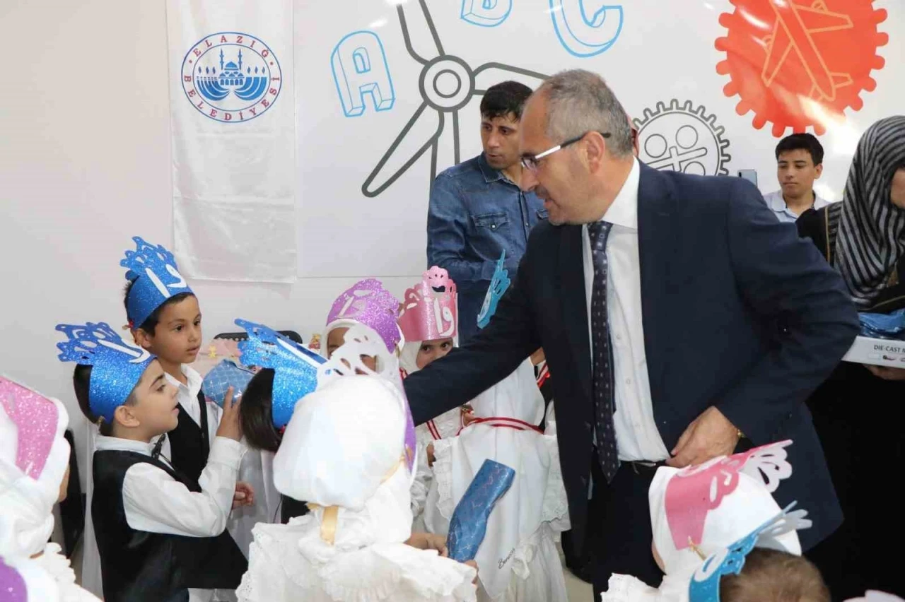 Elazığ’da Kur’an kursunda mezuniyet heyecanı
