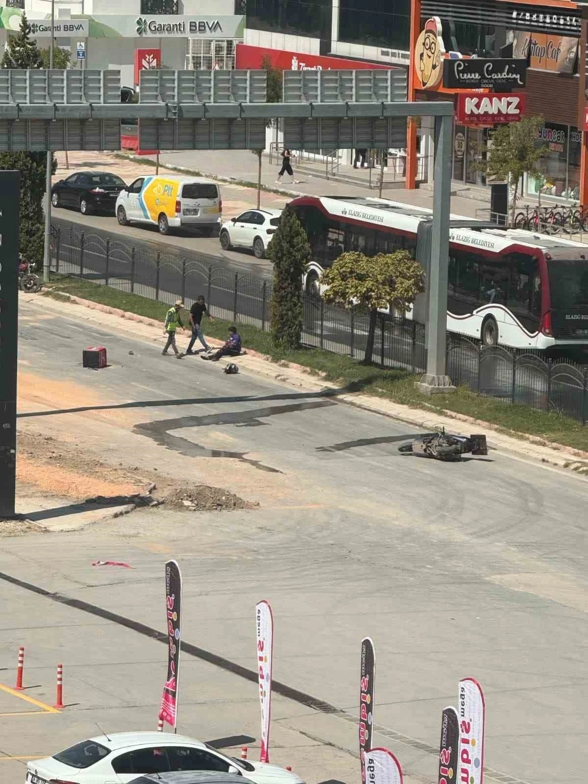 Elazığ’da motosiklet kazası: 1 yaralı
