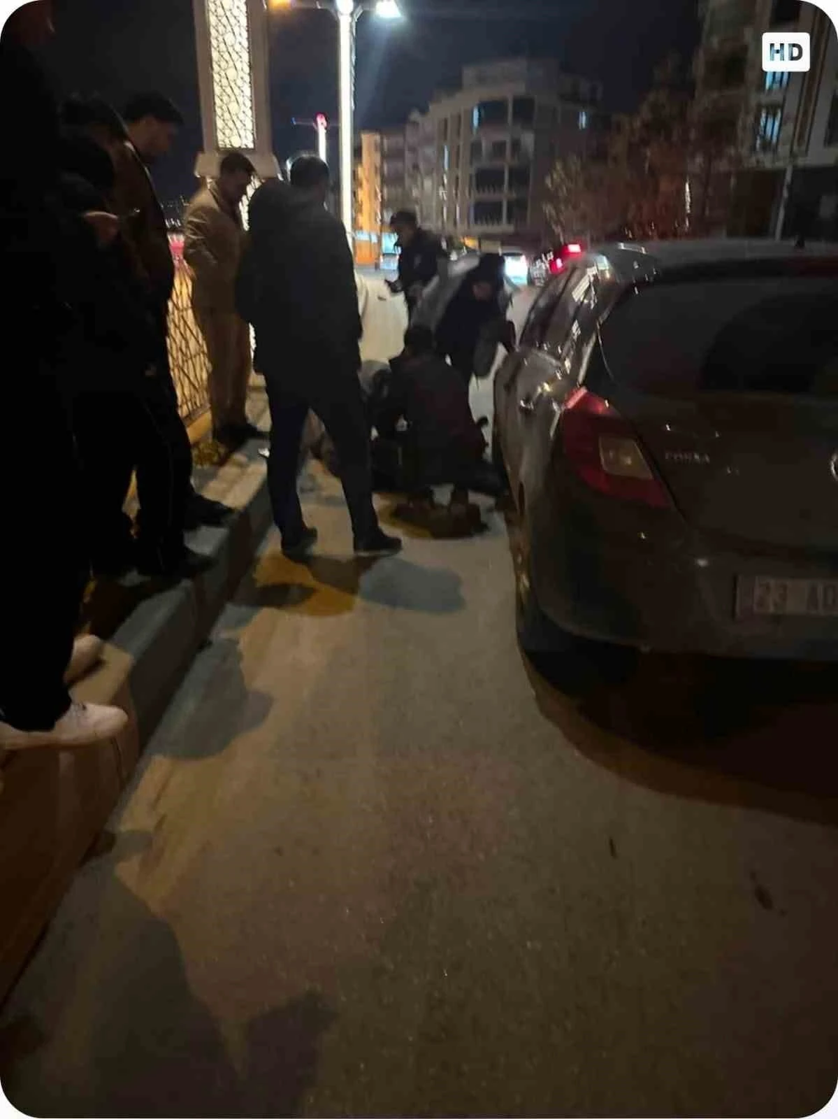 Elazığ’da otomobilin çarptığı adam hayatını kaybetti