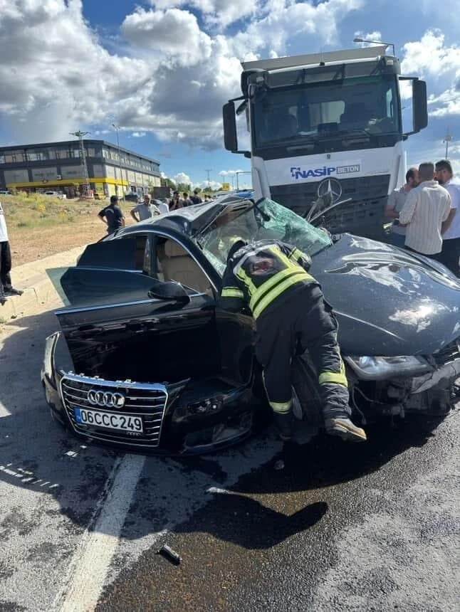 Elazığ’da trafik kazası: 2 yaralı
