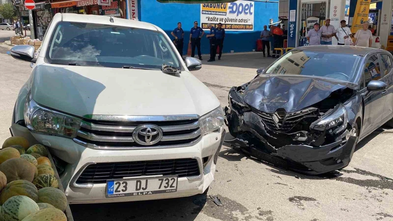 Elazığ’da trafik kazası
