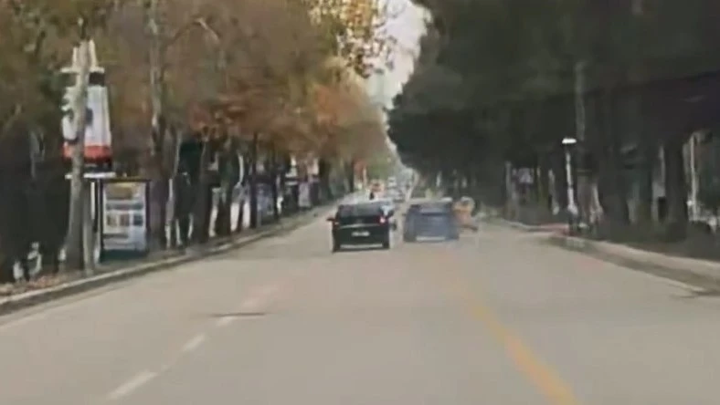 Elazığ’da trafikte makas atan sürücü kameraya yansıdı
