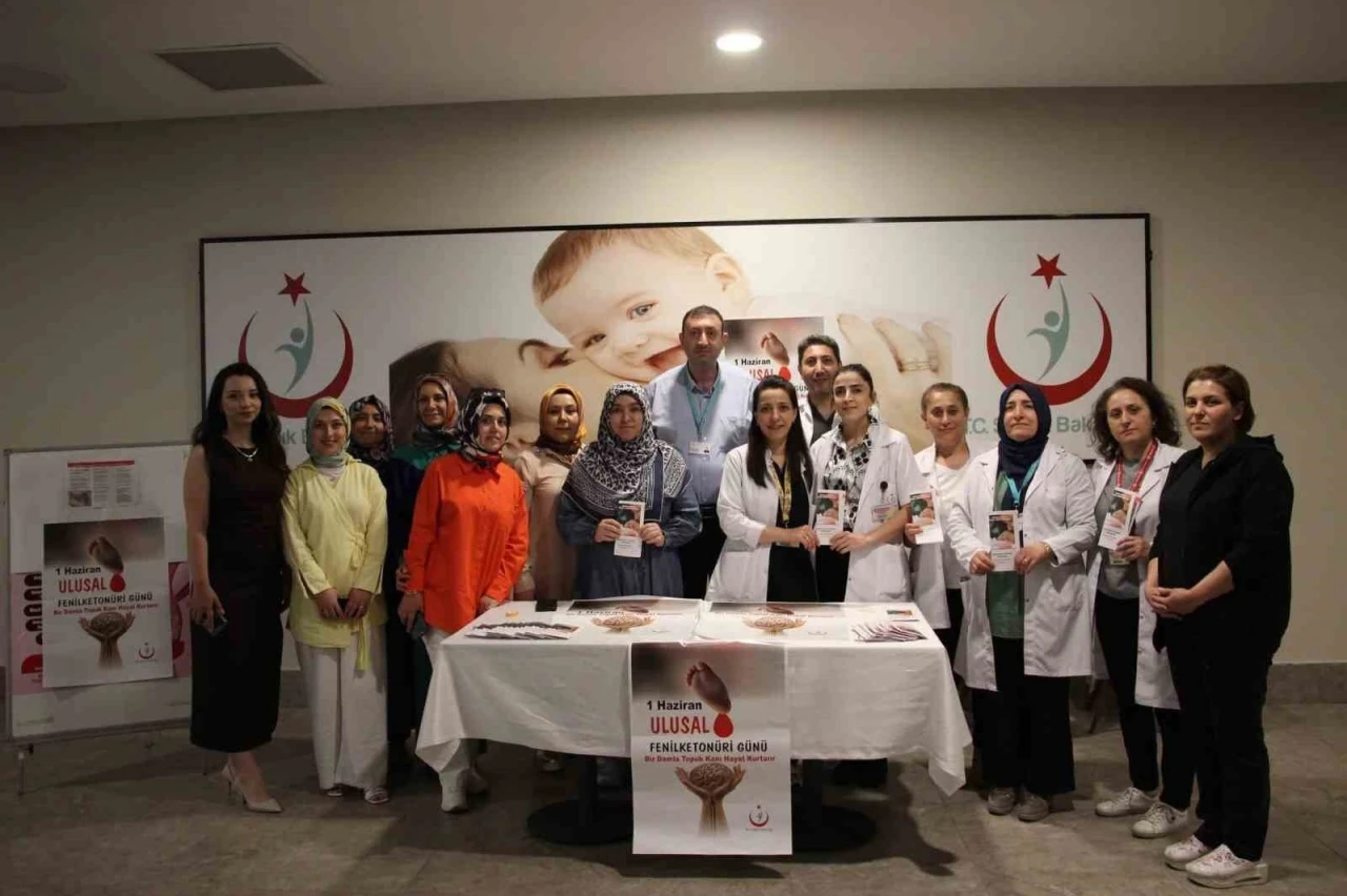 Elazığ’da Ulusal Fenilketonüri Günü Neonatal Tarama etkinliği
