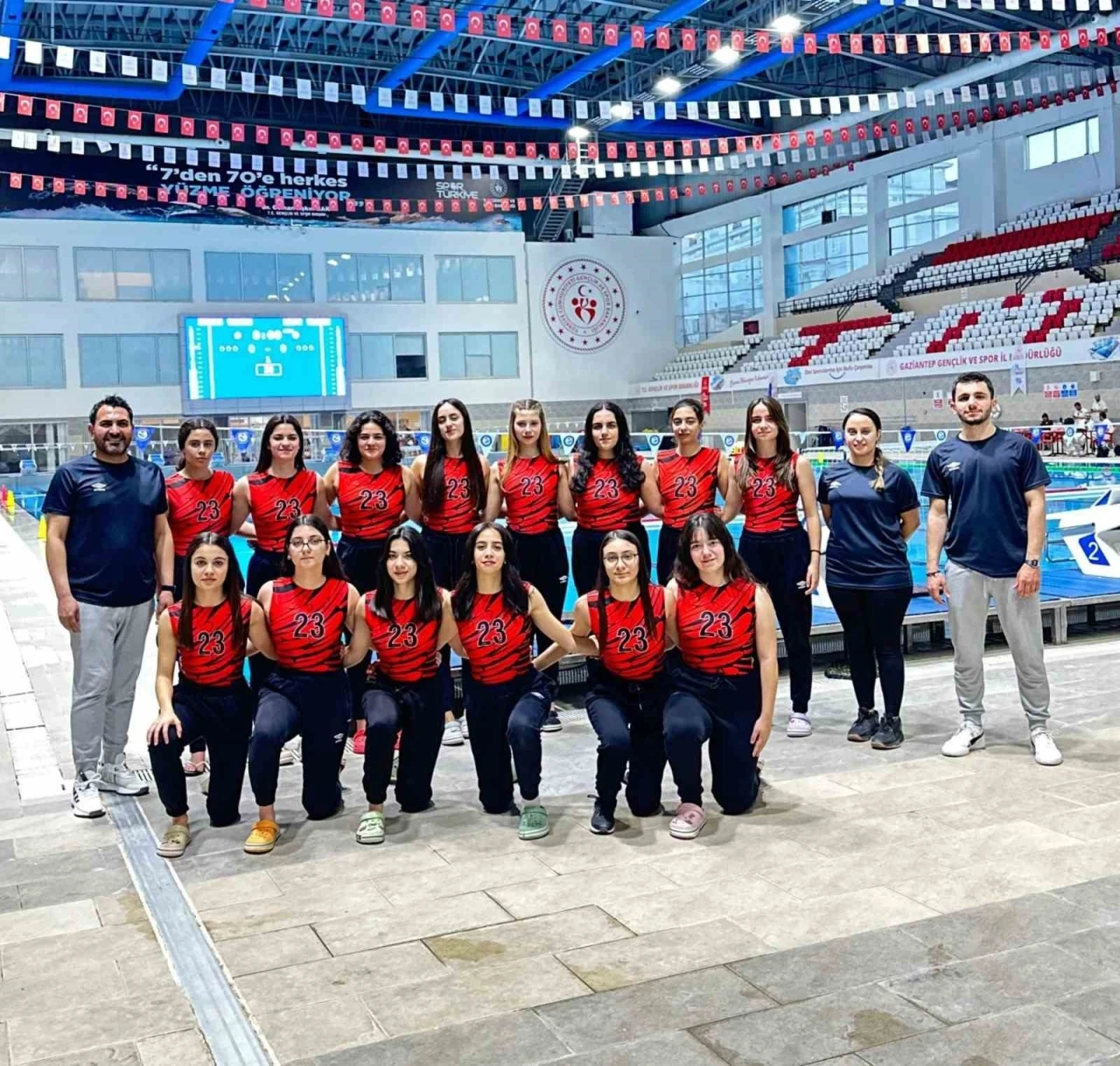 Elazığ GSB Su Topu Takımı 2’inci oldu