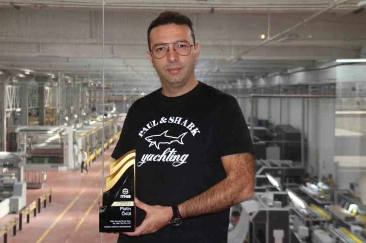 Elazığ&rsquo;ı ihracatta d&uuml;nyada temsil eden firmaya, platin &ouml;d&uuml;l&uuml; verildi
