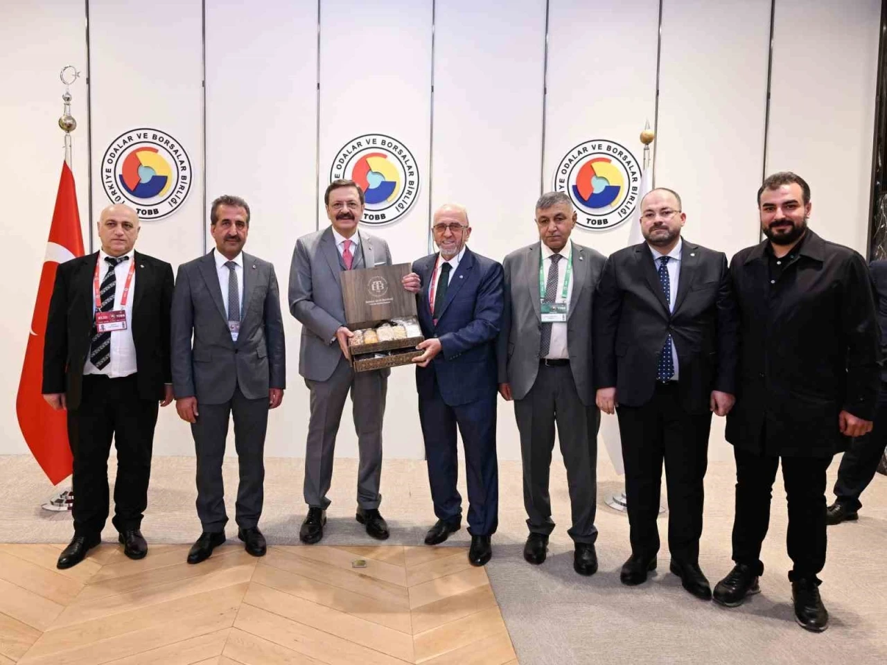 Elazığ Ticaret Borsası yönetimi, TOBB 81’inci Genel Kuruluna katıldı
