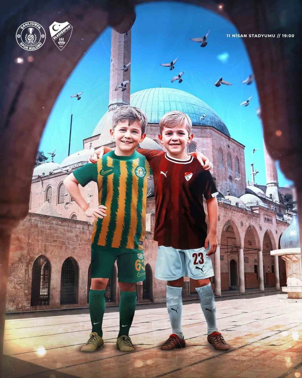 Elazığspor ve Şanlıurfaspor’dan kardeş paylaşımlar
