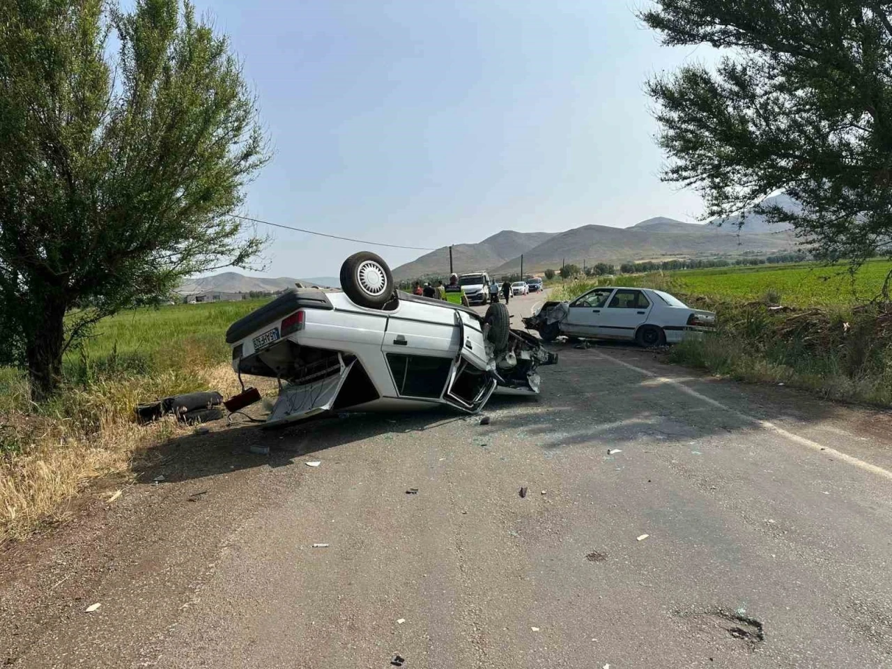 Elbistan’da trafik kazası: 2 yaralı

