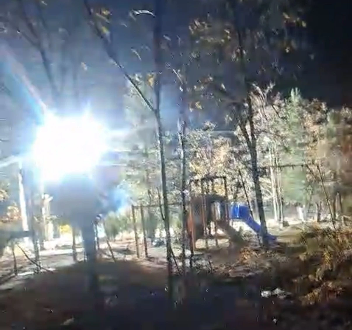 Elektrik hattı patladı
