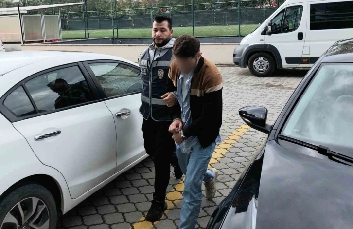 Elektronik kelepçe ayağından çıkan ’o koca’ya gözaltı