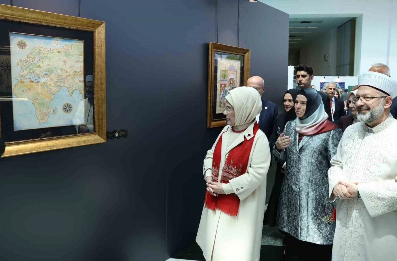 Emine Erdoğan &quot;Uluslararası İslam Sanatları Fuarı&quot;nda konuştu
