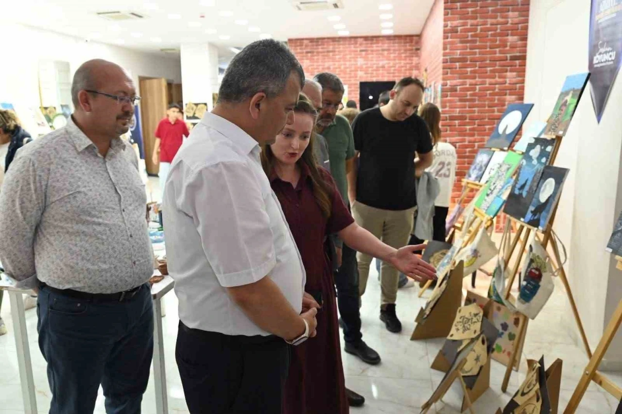 Emirdağ Mithatpaşa Ortaokulu&rsquo;ndan &lsquo;Sanat Ş&ouml;leni&rsquo;
