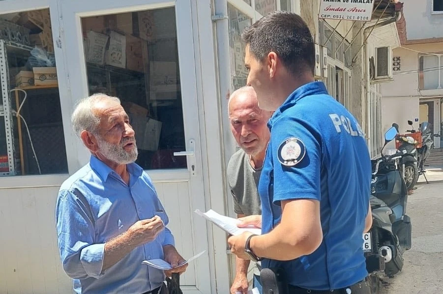 Emniyet ekipleri vatandaşları dolandırıcılığa karşı uyardı
