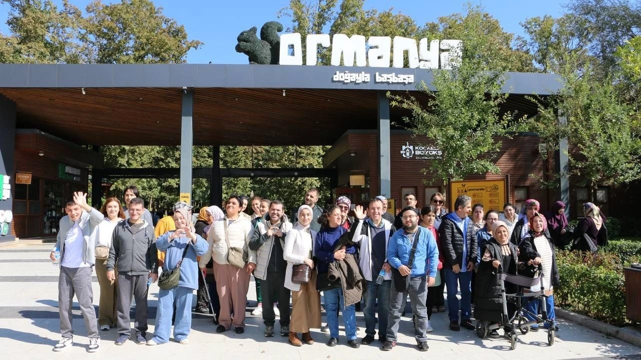 Engelli bireyler doğayla iç içe bir gün geçirdi
