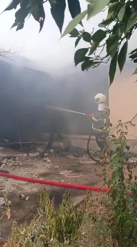 Engelli yaşlı kadın, yangında hayatını kaybetti
