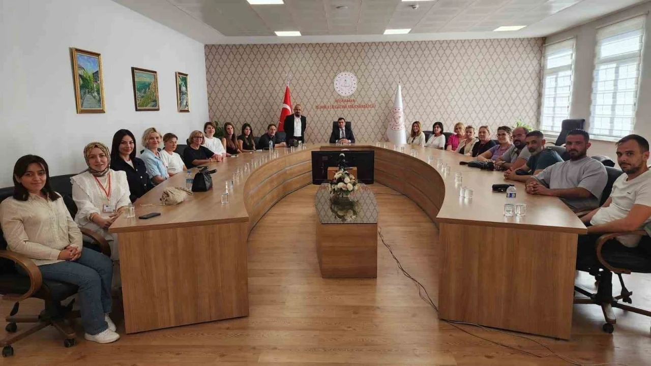 Erasmus kapsamında Avrupa’dan gelen öğretmenler Kütahya’da ağırlandı

