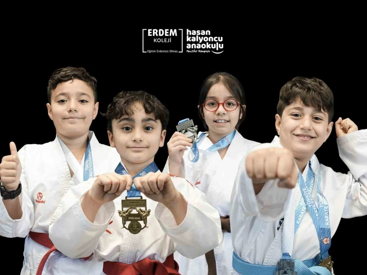 Erdem Koleji&rsquo;nden T&uuml;rkiye Karate Ligi&rsquo;nde g&uuml;&ccedil;l&uuml; mesaj
