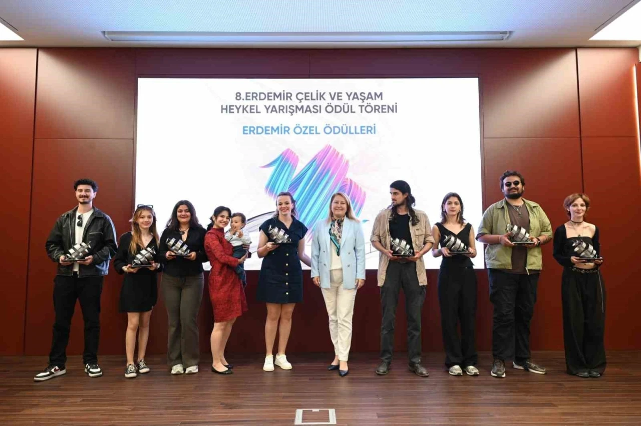 Erdemir Çelik ve Yaşam Heykel Yarışması’nda ödüller sahiplerini buldu
