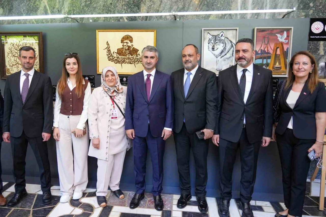 Erdemir&rsquo;den şehit yakınları ve gazileri sanatla buluşturan projeye katkı

