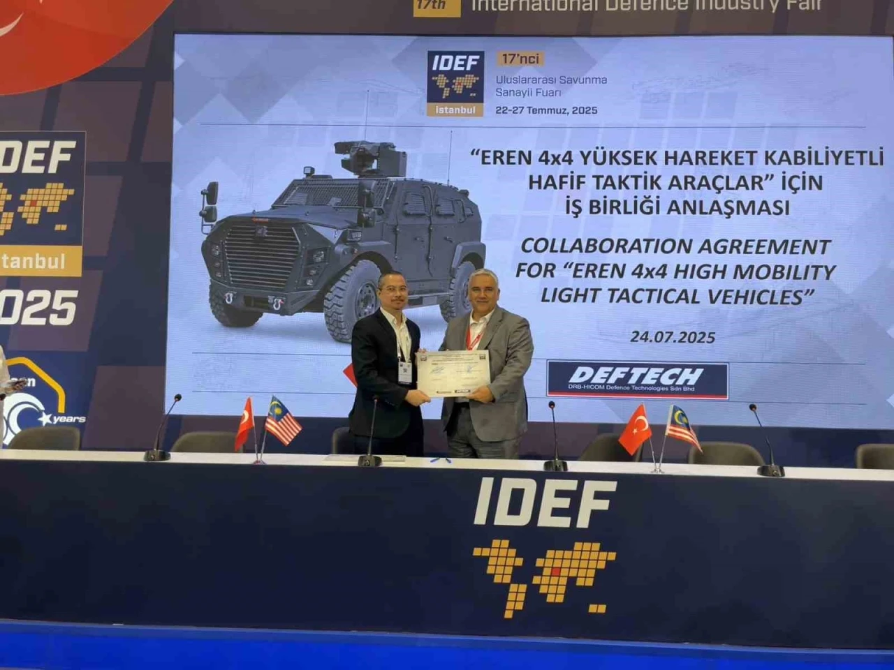 EREN 4x4 Malezya’da üretilecek
