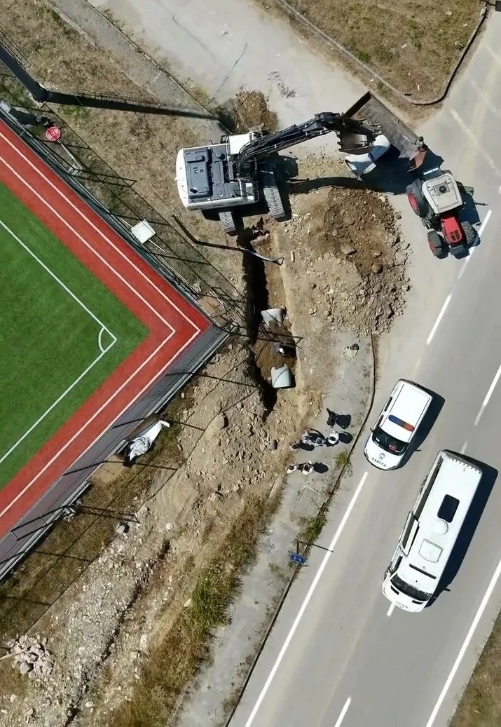 Erfelek&rsquo;te su baskınlarına kalıcı &ccedil;&ouml;z&uuml;m i&ccedil;in ilk kazma vuruldu
