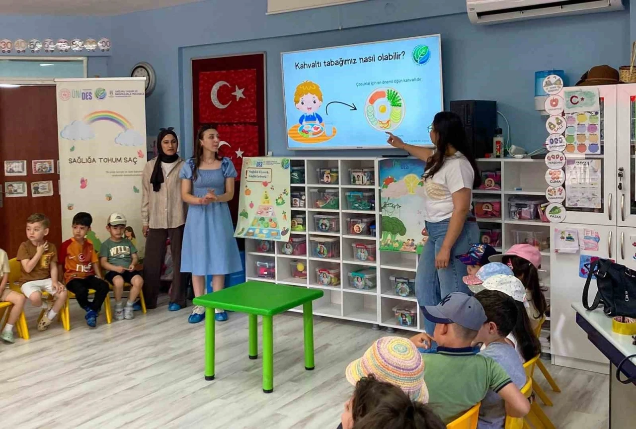 Erken yaşta sağlık ve doğa farkındalığı kazandılar
