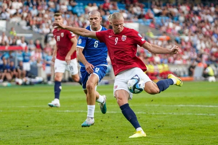 Erling Haaland, Norve&ccedil;&rsquo;in en golc&uuml; 2. futbolcusu oldu
