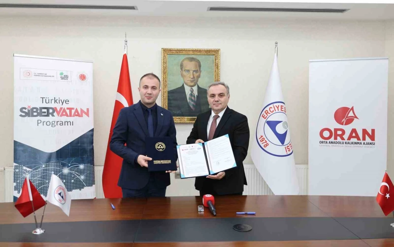 ER&Uuml;&rsquo;de &lsquo;Siber G&uuml;venlik Eğitimi İşbirliği Protokol&uuml;&rsquo; imzalandı
