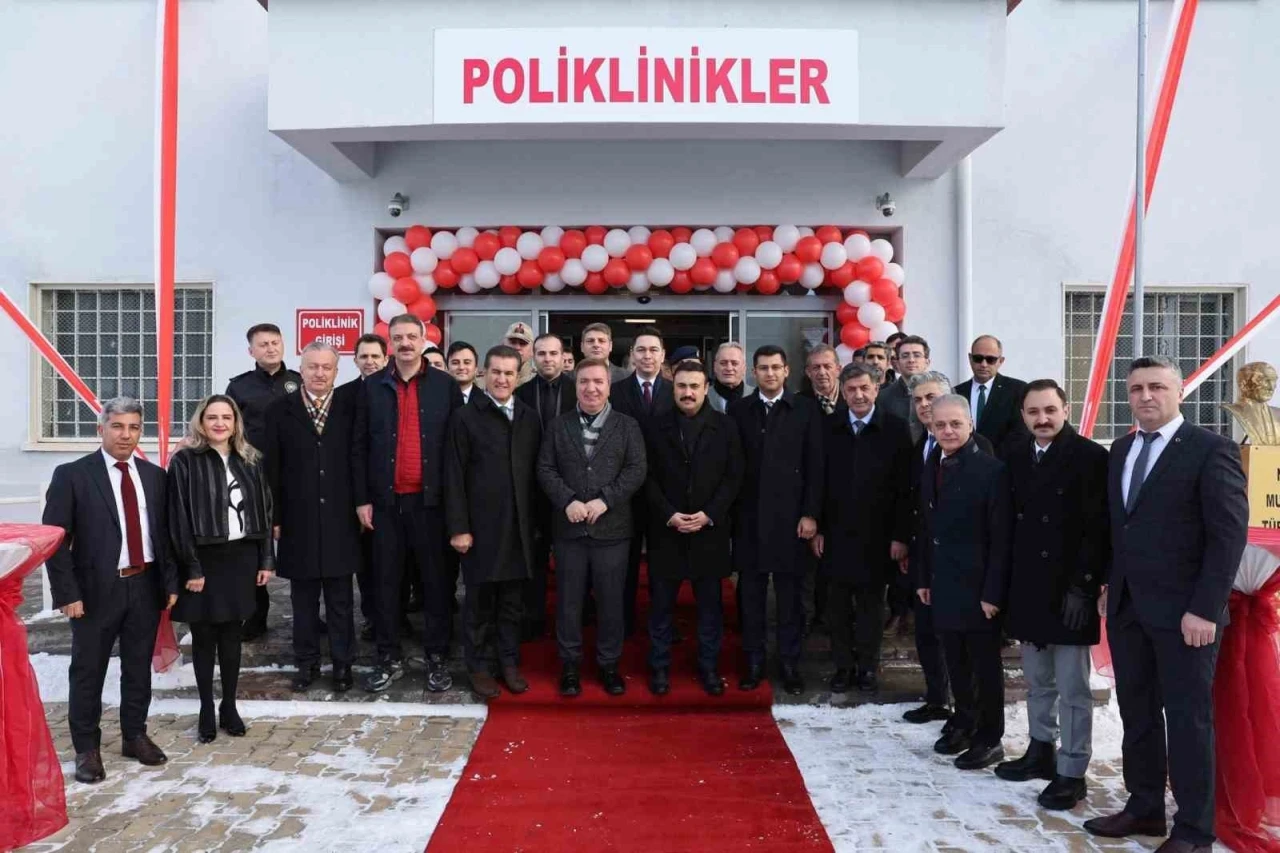 Erzincan Ceza İnfaz Kurumu kamp&uuml;s&uuml;nde Sağlık Polikliniği hizmete a&ccedil;ıldı
