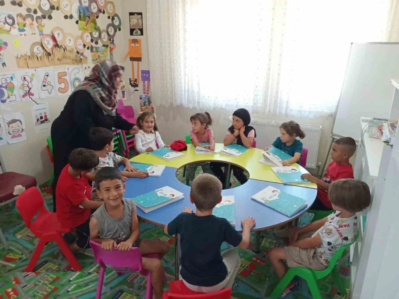 Erzincan&rsquo;da 4-6 yaş Kur&rsquo;an kursu ziyaret edildi
