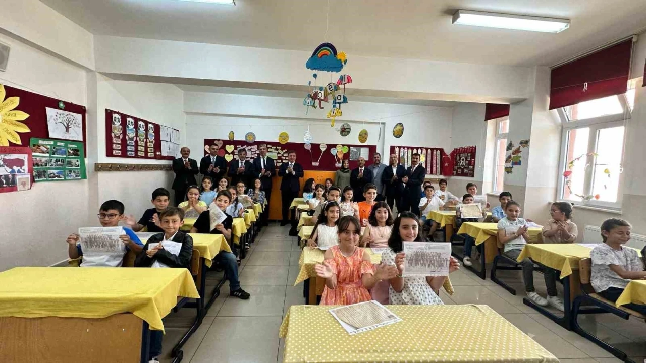 Erzincan’da 42 bin öğrenci karne heyecanı yaşadı
