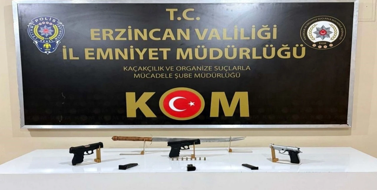 Erzincan’da organize operasyon