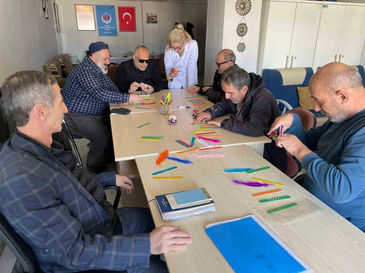 Erzurum&rsquo;da engellilere "&Uuml;reten Eller" projesi
