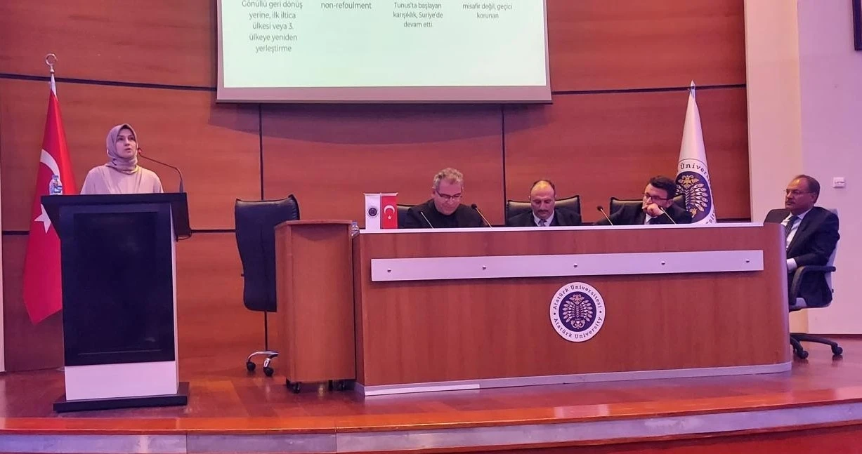 Erzurum’da farklı yönleriyle &quot;göç&quot; gerçeği konuşuldu
