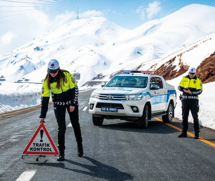 Erzurum’da kent merkezinde bir ayda 149 trafik kazası
