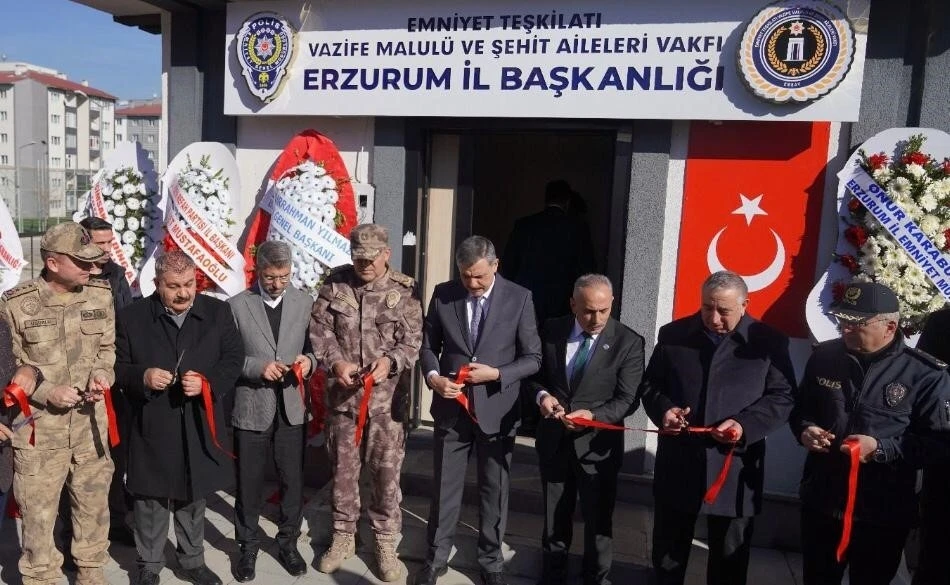 Erzurum’da şehit aileleri ve gazilere yeni hizmet binası
