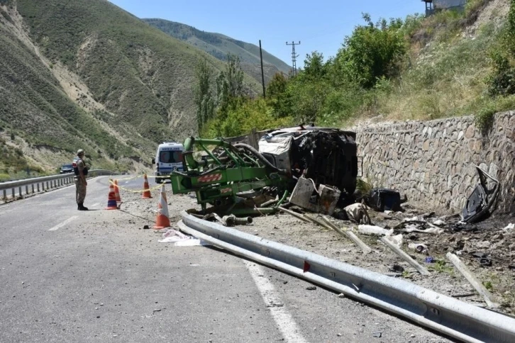 Erzurum jandarma b&ouml;lgesinde 9 ayda 110 trafik kazası
