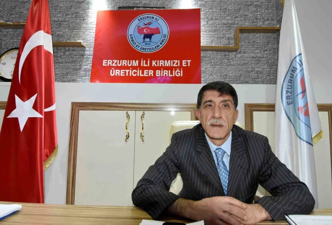 Erzurum Kırmızı Et &Uuml;reticileri Birliği Başkanı &Uuml;r&uuml;şan: "Kırmızı et projesi, besicilerimize can simidi olacak"
