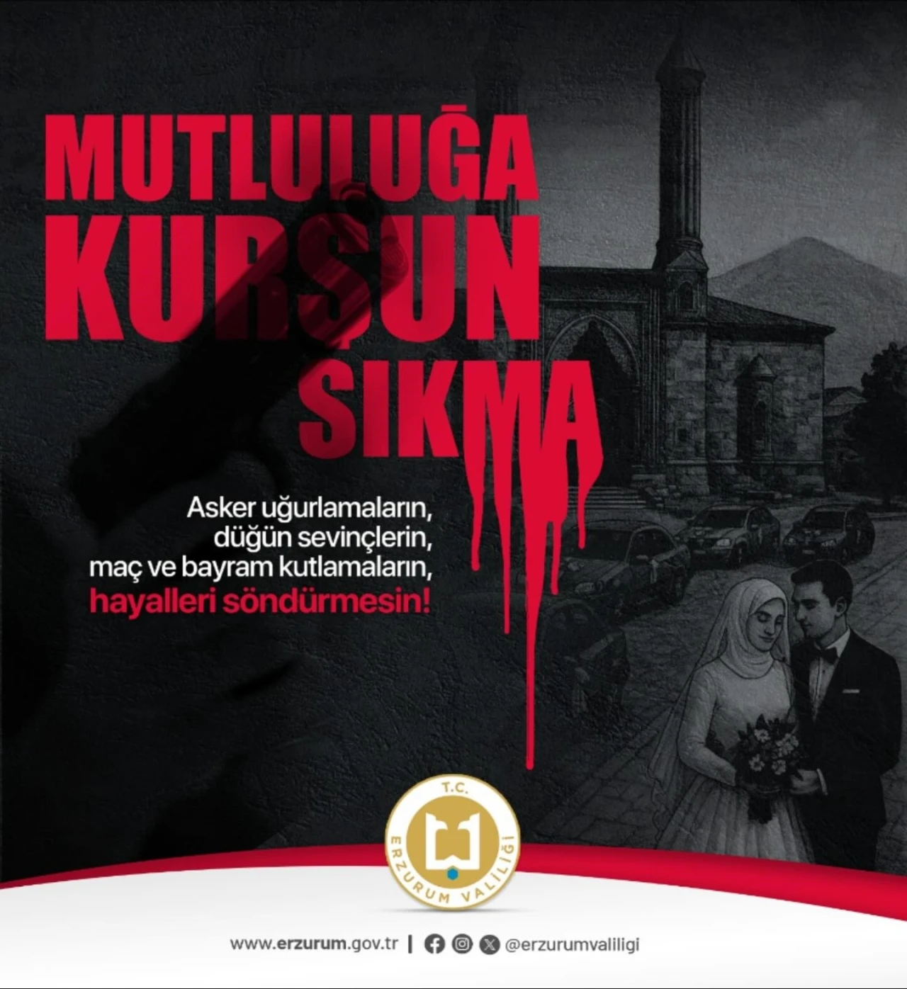 Erzurum Valiliğinden anlamlı çağrı
