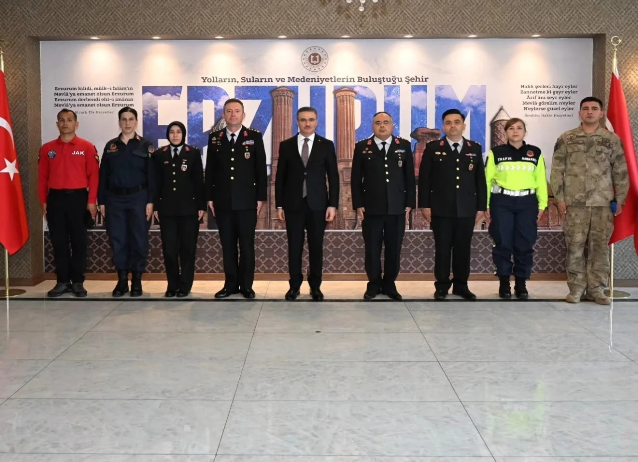 Erzurum Valisi Aydın Baruş&rsquo;tan Jandarma Teşkilatının 187. Kuruluş Yıld&ouml;n&uuml;m&uuml; mesajı
