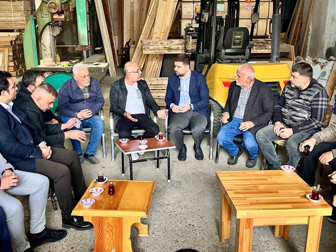 Esen:  &quot;Sanayi sitesi yerinde dönüşerek cazibe merkezi haline gelmeli&quot;
