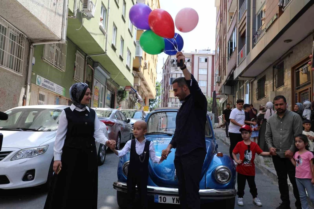 Esenler Belediyesi’nden kanseri yenen 7 yaşındaki Selim için anlamlı etkinlik
