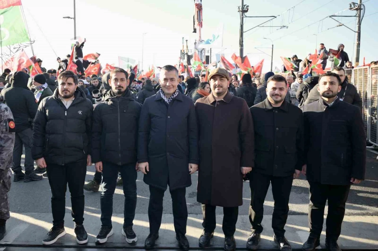 Esenyurt Belediye Başkan Vekili Can Aksoy&rsquo;dan Filistin i&ccedil;in g&uuml;&ccedil;l&uuml; destek
