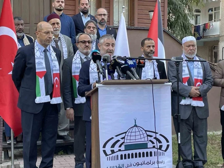 Eski Maliye ve Hazine Bakanı Nebati: &ldquo;Gazze&rsquo;de g&ouml;kten adeta &ouml;l&uuml;m ve dehşet yağmaktadır&rdquo;
